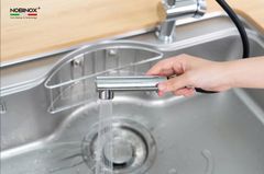 VÒI RỬA BÁT DÂY RÚT NOBINOX BIANCO NX600