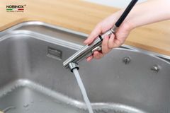 VÒI RỬA BÁT DÂY RÚT NOBINOX BIANCO NX600