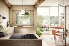 BẾP TỪ KẾT HỢP MÁY HÚT MÙI NikolaTesla Switch Glow