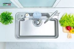CHẬU RỬA BÁT 1 HỐ NOBINOX ARVO B180