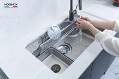 CHẬU RỬA BÁT 1 HỐ NOBINOX LIRA NJ588D