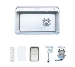 CHẬU RỬA BÁT 1 HỐ NOBINOX NOVA A382
