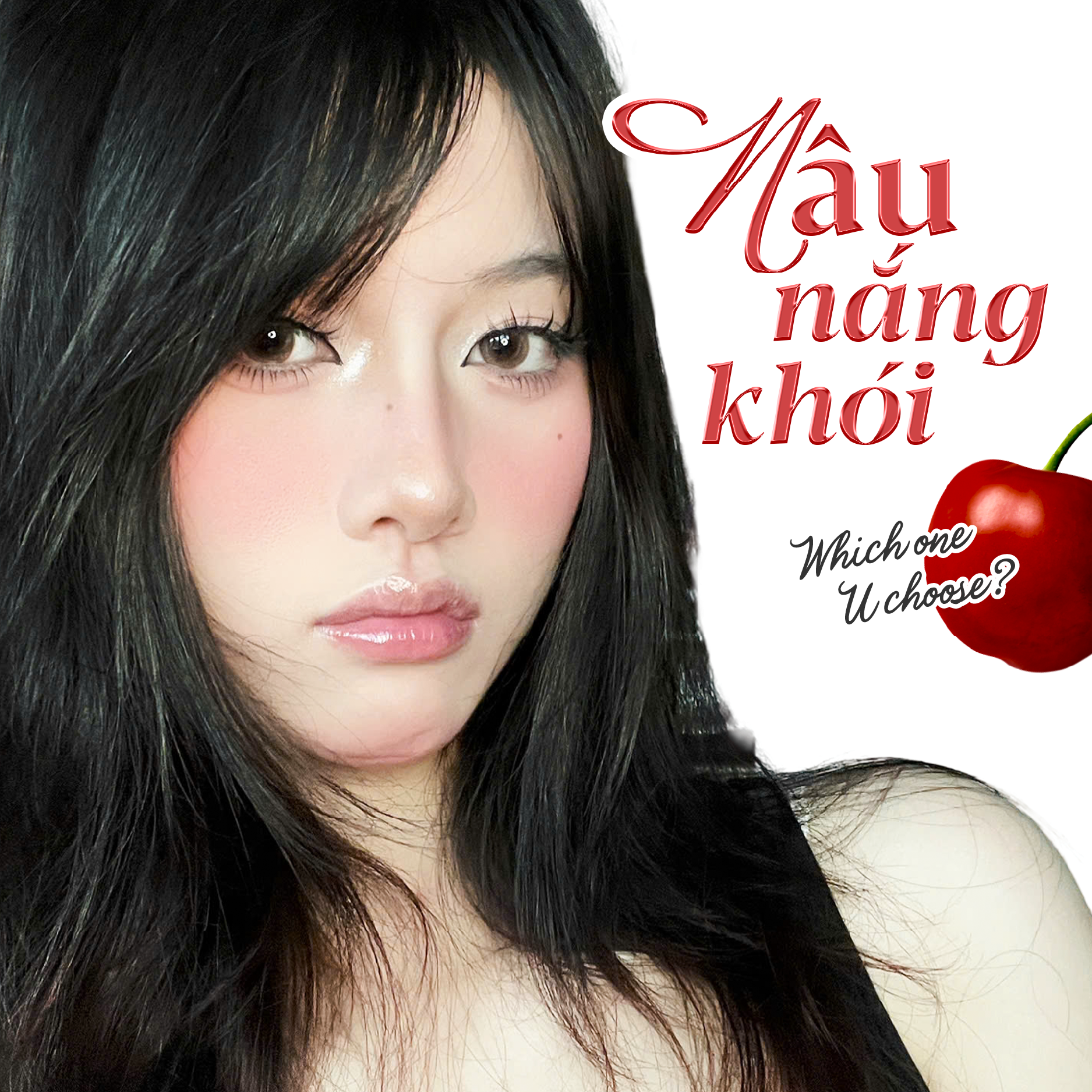  Luxury beauty lens DOLL EYES - 100% LOVE Nắng Khói 