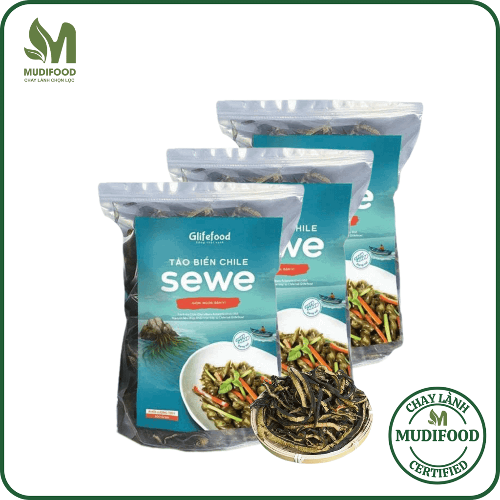 Tảo Xoắn Chile Sewe - Glifefood (200g - 500g) - Thực Phẩm Bổ Sung Dinh Dưỡng Cho Cả Gia Đình, Người Ăn Chay, Ăn Kiêng, Giảm Cân, Thực Dưỡng, Eat Clean, Healthy, Nguyên Liệu Nấu Ăn, Nhập Khẩu Chính Ngạch