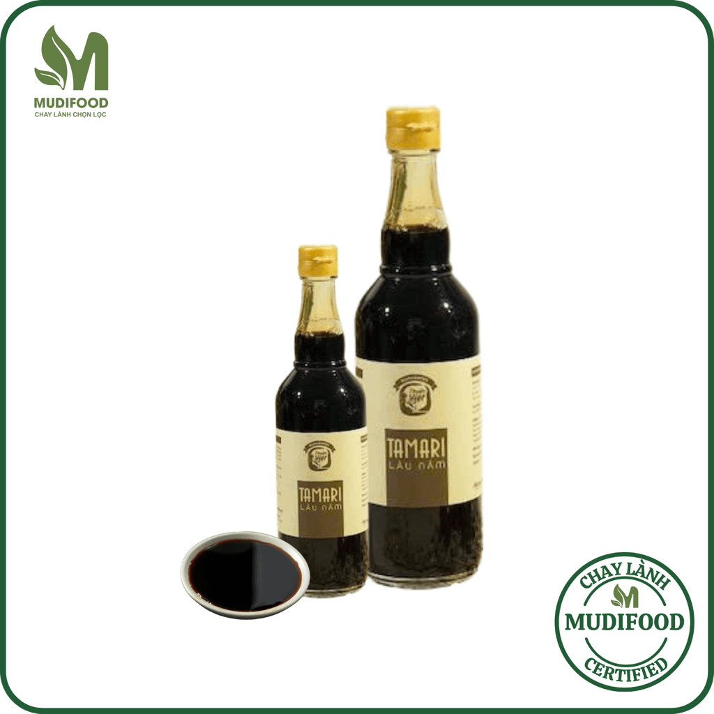 Tương Tamari Homefood Chai 300ml/500ml Lên Men Tự Nhiên - Thực Phẩm Bổ Sung Dinh Dưỡng Cho Cả Gia Đình, Người Tiểu Đường, Ăn Kiêng, Ăn Chay, Gia Vị Truyền Thống, Healthy (GV)