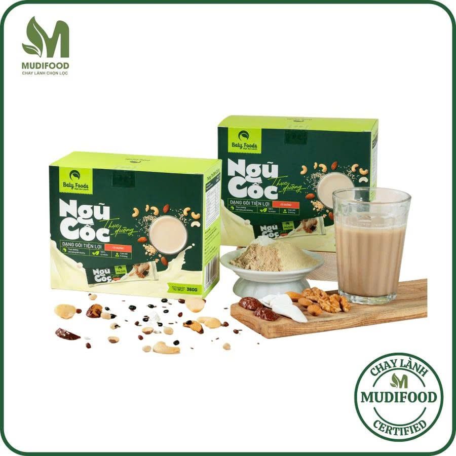 Ngũ Cốc Thực Dưỡng Baly Foods Hũ 500g - Thực Phẩm Bổ Sung Dinh Dưỡng Cho Mẹ Bầu, Sau Sinh, Người Già, Người Tiểu Đường, Ăn Chay, Ăn Kiêng, Eat Clean, Healthy, Tốt Cho Tim Mạch