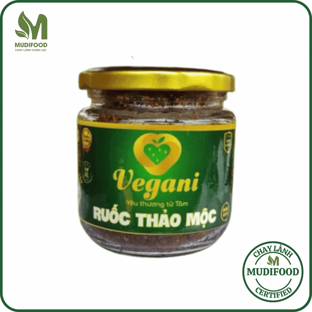 Ruốc Thảo Mộc Vegani 250g - Thực Phẩm Bổ Sung Dinh Dưỡng Cho Mẹ Bầu, Sau Sinh, Người Già, Người Tiểu Đường, Ăn Chay, Ăn Kiêng, Eat Clean, Healthy, Tốt Cho Tim Mạch, Bổ Sung Đạm Thực Vật, Ăn Cơm, Cháo, Bánh Mì Cực Ngon, Vegan (DSTN)