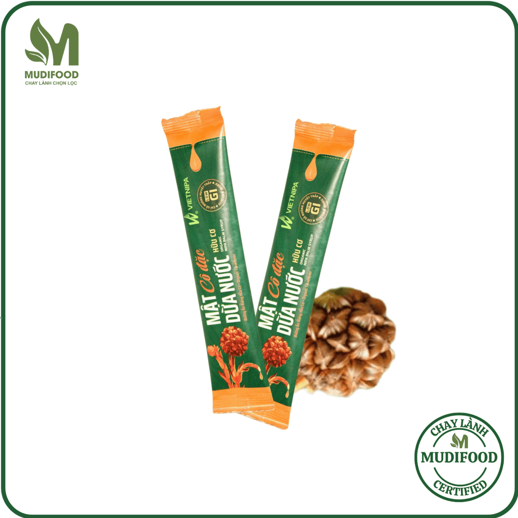 Mật Dừa Nước Vietnipa 450g - Thực Phẩm Bổ Sung Dinh Dưỡng Cho Cả Gia Đình, Người Tiểu Đường, Ăn Kiêng, Ăn Chay, Hàm Lượng Vitamin Và Muối Khoáng Cao (GV)