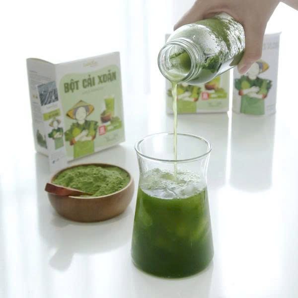 Bột Cải Xoăn (Kale) Dalahouse - Bột Rau Củ Hữu Cơ Nguyên Chất Sấy Lạnh (BRC)
