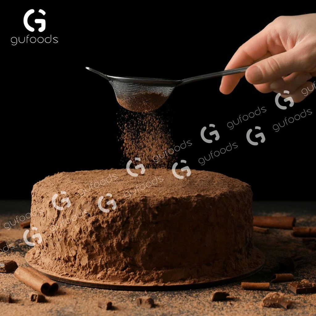 Bột Cacao Nguyên Chất Gufoods Hũ 150g - 100% Nguyên Chất, Không Đường, Giàu Flavan, Thực Phẩm Bổ Sung Dinh Dưỡng Cho Mẹ Bầu, Sau Sinh, Người Già, Người Tiểu Đường, Ăn Chay, Ăn Kiêng, Eat Clean, Healthy, Tốt Cho Tim Mạch (SPF)