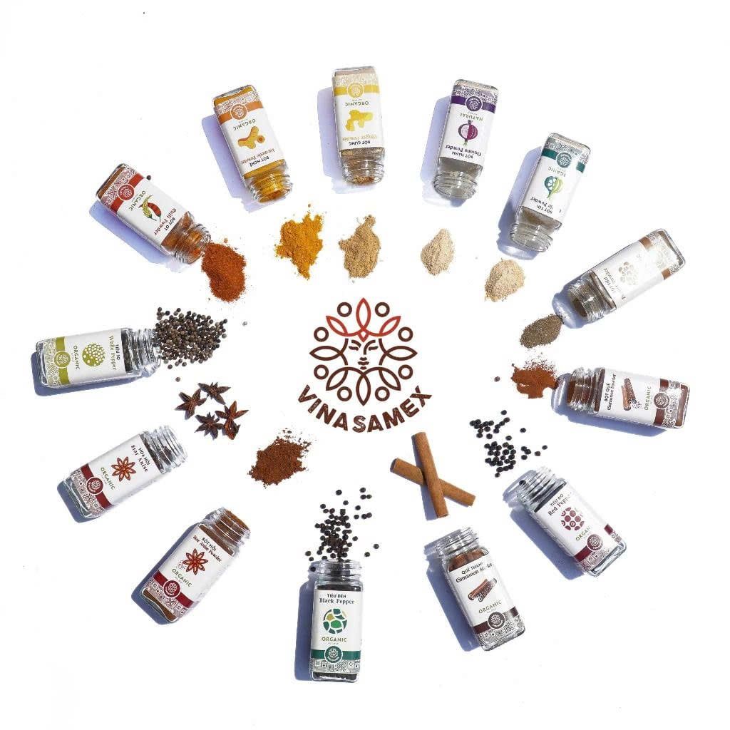 Bột Hành Vinasamex 50g - Thực Phẩm Bổ Sung Dinh Dưỡng Cho Cả Gia Đình, Người Tiểu Đường, Ăn Kiêng, Ăn Chay, Gia Vị Cho Những Bữa Ăn Tròn Vị, Tẩm Uớp Món Ăn (GV)