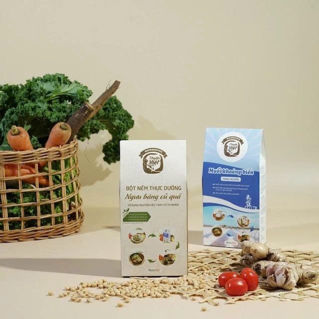 Bột Nêm Thực Dưỡng Ngưu Bàng Củ Quả Homefood 400g/ 800g - Gia Vị Cho Cả Gia Đình, Ăn Chay, Tự Nhiên (GV)