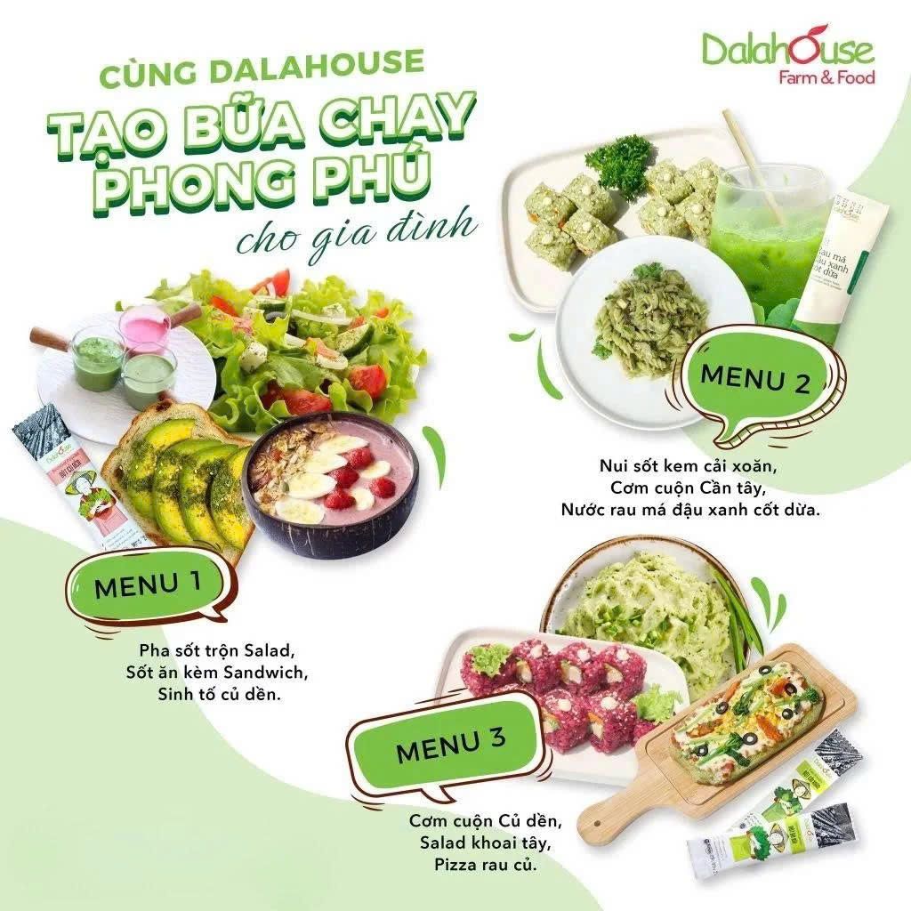 Bột Cỏ Lúa Mì Dalahouse - Bột Rau Củ Hữu Cơ Nguyên Chất Sấy Lạnh (BRC)