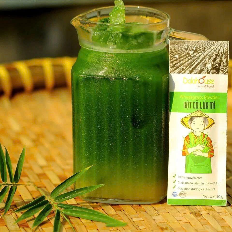 Bột Cỏ Lúa Mì Dalahouse - Bột Rau Củ Hữu Cơ Nguyên Chất Sấy Lạnh (BRC)