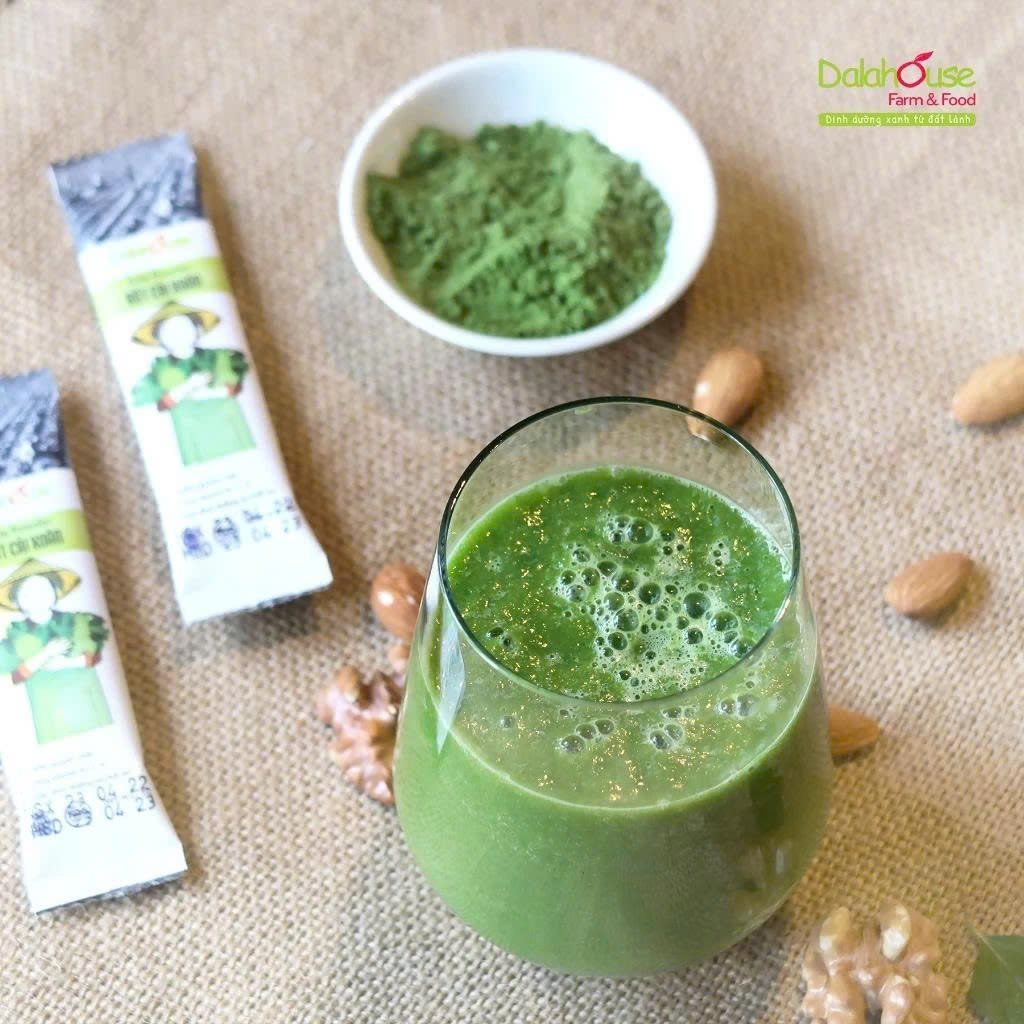 Bột Cải Xoăn (Kale) Dalahouse - Bột Rau Củ Hữu Cơ Nguyên Chất Sấy Lạnh (BRC)