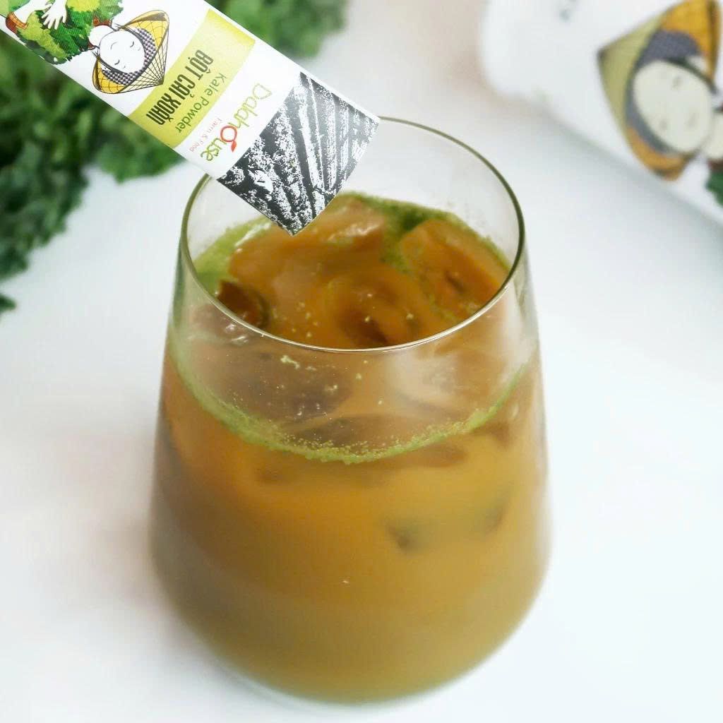 Bột Cải Xoăn (Kale) Dalahouse - Bột Rau Củ Hữu Cơ Nguyên Chất Sấy Lạnh (BRC)