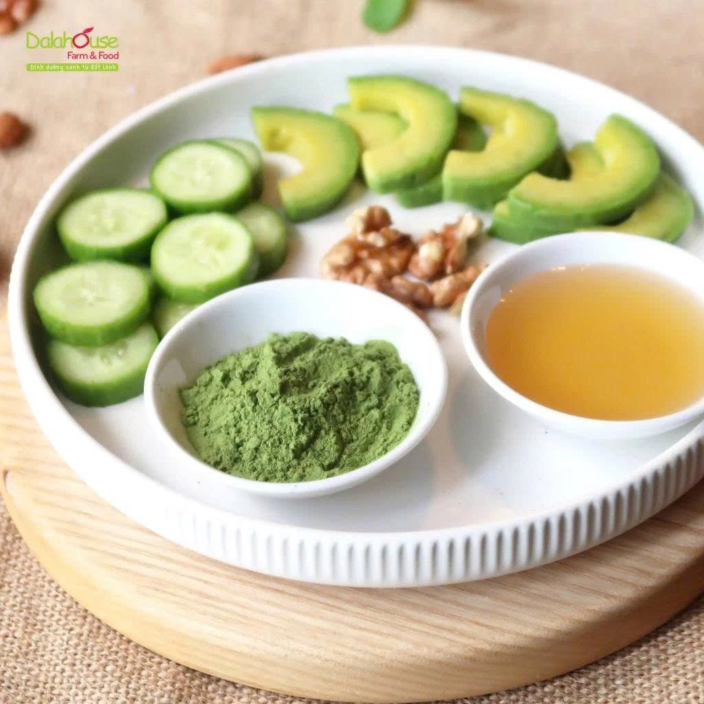 Bột Cải Xoăn (Kale) Dalahouse - Bột Rau Củ Hữu Cơ Nguyên Chất Sấy Lạnh (BRC)