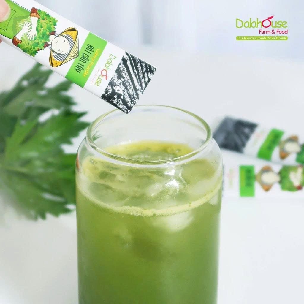 Bột Cần Tây Dalahouse - Bột Rau Củ Hữu Cơ Nguyên Chất Sấy Lạnh (BRC)