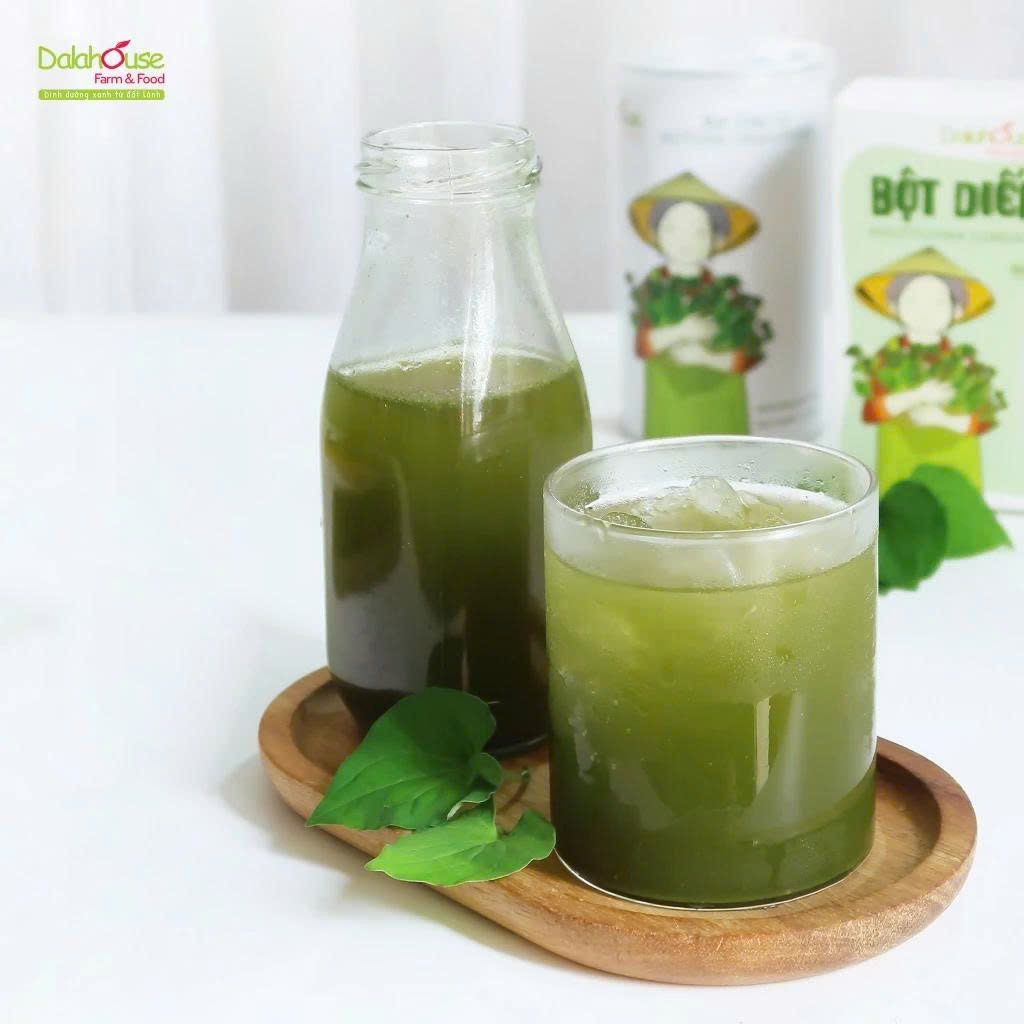 Bột Diếp Cá Dalahouse - Bột Rau Củ Hữu Cơ Nguyên Chất Sấy Lạnh (BRC)