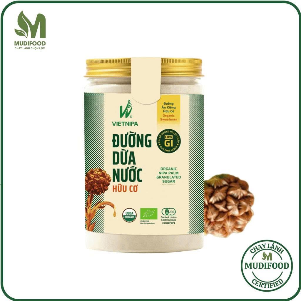 Đường Dừa Nước Vietnipa - Thực Phẩm Bổ Sung Dinh Dưỡng Cho Cả Gia Đình, Người Tiểu Đường, Ăn Kiêng, Ăn Chay, Hàm Lượng Vitamin Và Muối Khoáng Cao (GV)
