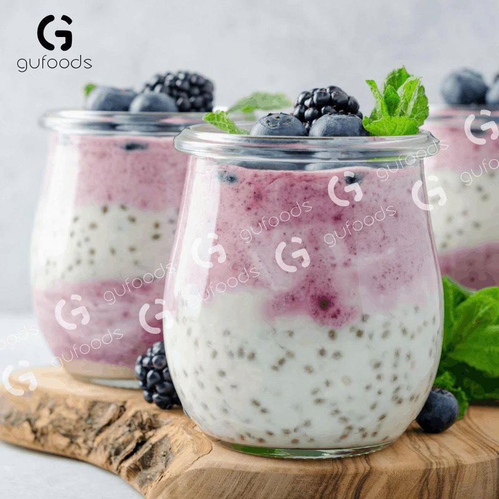 Hạt Chia Gufoods Túi 600g - Thực Phẩm Bổ Sung Dinh Dưỡng Cho Mẹ Bầu, Sau Sinh, Người Ăn Chay, Ăn Kiêng, Giảm Cân, Tập Gym, Eat Clean, Hàm Lượng Giàu Protein Và Chất Xơ (CBCL, CX, SPF)