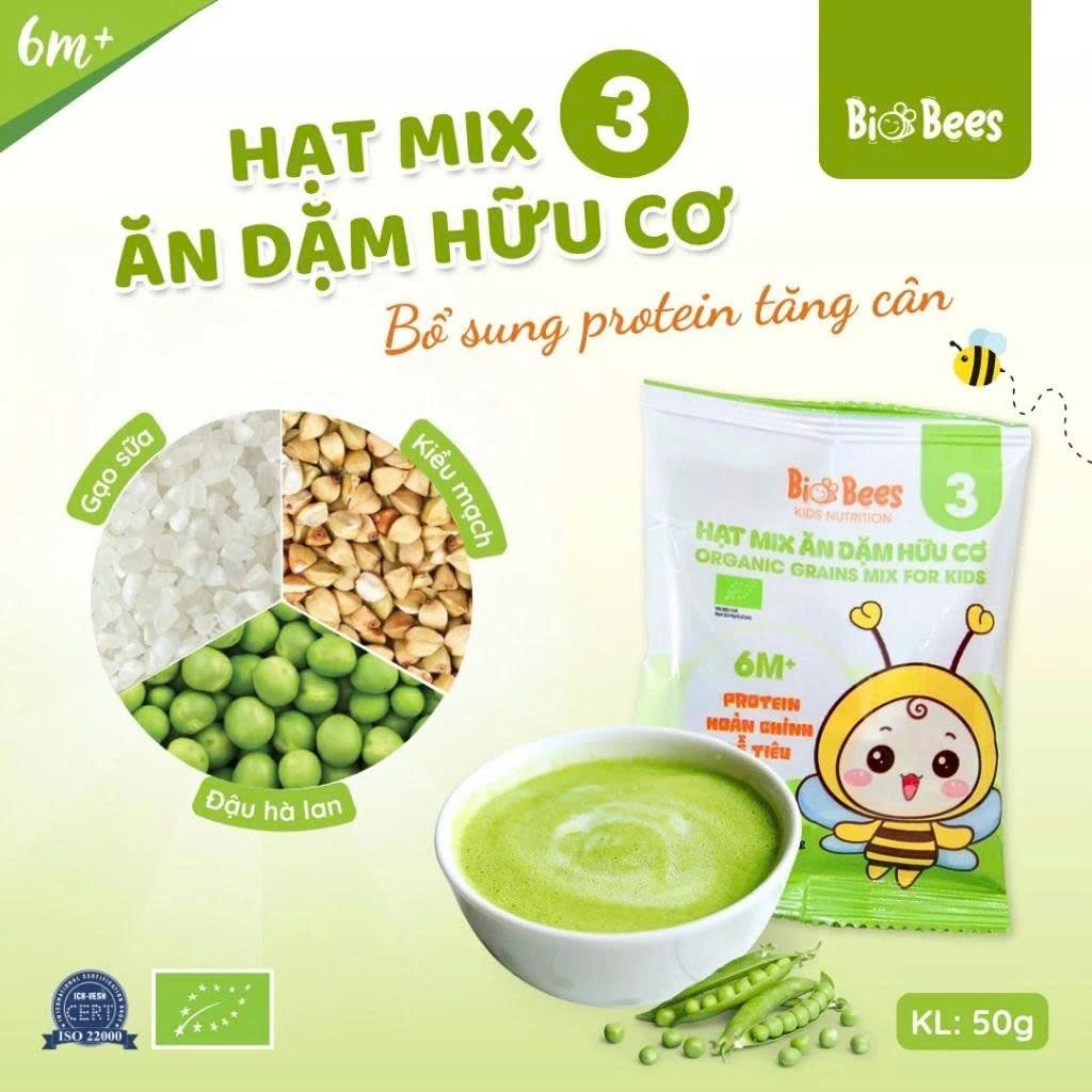 Combo Cho Bé Ăn Dặm 01 - Thực Phẩm Bổ Sung Dinh Dưỡng Cho Bé Ăn Dặm, Cung Cấp Vitamin, Chất Xơ, Dinh Dưỡng Cho Bé