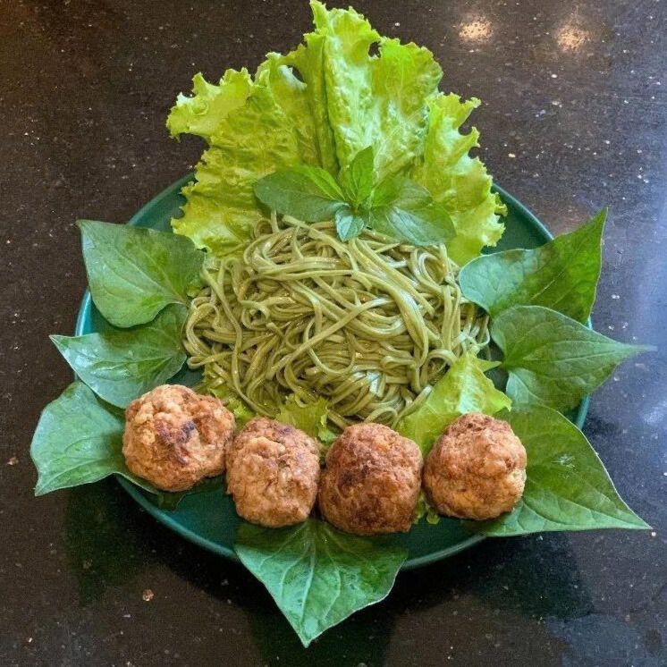 Mì Cải Kale Hapimi 180g - Thực Phẩm Bổ Sung Dinh Dưỡng Cho Cả Gia Đình, Người Ăn Chay, Ăn Kiêng, Giảm Cân, Thực Dưỡng, Eat Clean, Healthy (Bún, Phở, Gạo, Mì, Nui)