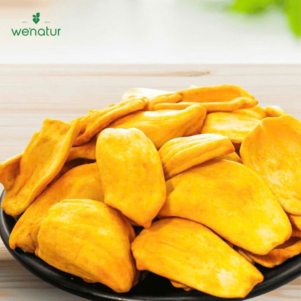 Combo Mít Sấy We'natur (Mỗi gói 100g/200g) - Thực Phẩm Bổ Sung Dinh Dưỡng Cho Mẹ Bầu, Sau Sinh, Người Ăn Chay, Ăn Kiêng, Người Chơi Thể Thao, Giảm Cân, Eat Clean (Bánh Và Snack Healthy)