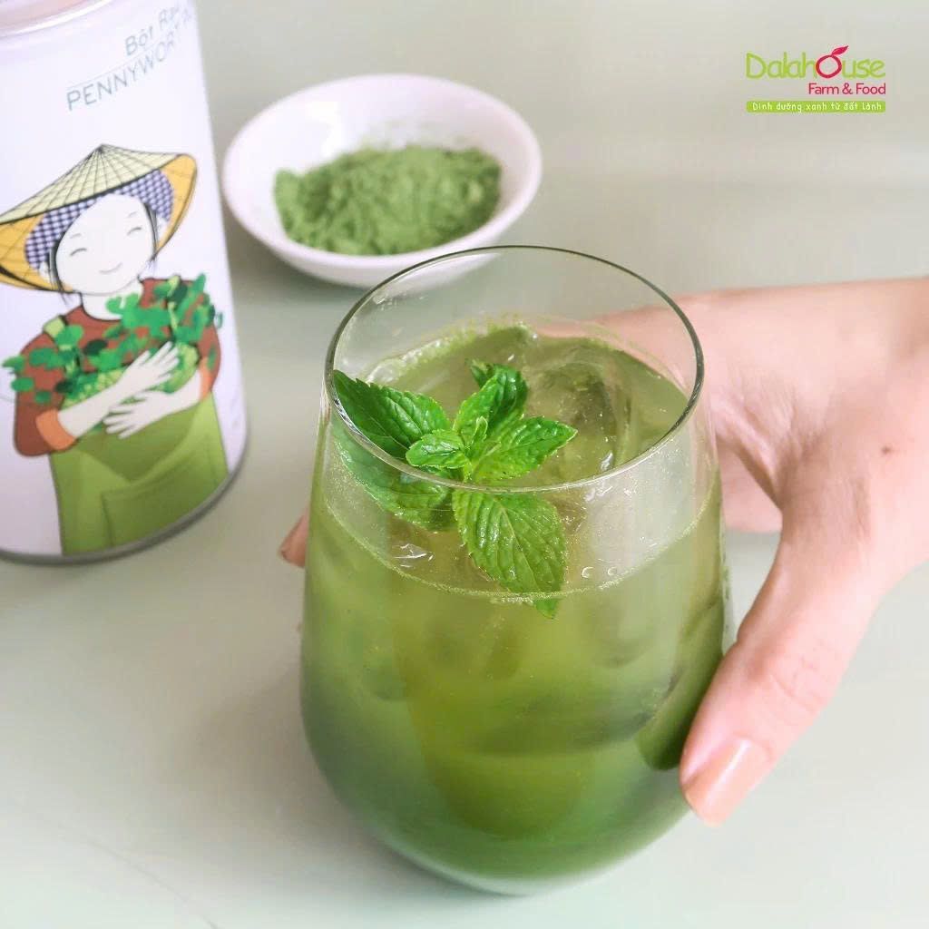 Bột Rau Má Dalahouse - Bột Rau Củ Hữu Cơ Nguyên Chất Sấy Lạnh (BRC)