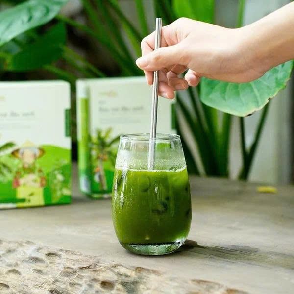 Bột Rau Má Đậu Xanh Dalahouse - Bột Rau Củ Hữu Cơ (BRC)