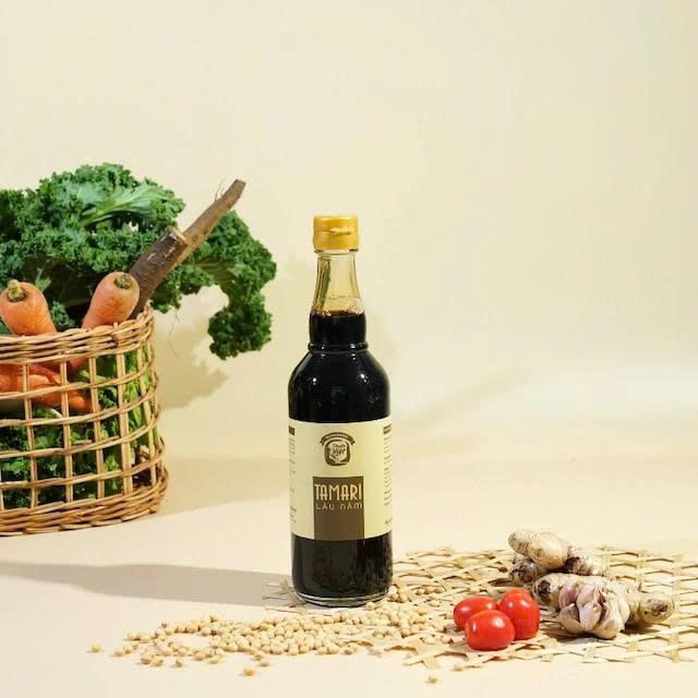 Tương Tamari Homefood Chai 300ml/500ml Lên Men Tự Nhiên - Gia Vị Truyền Thống, Ăn Chay, Healthy (GV)