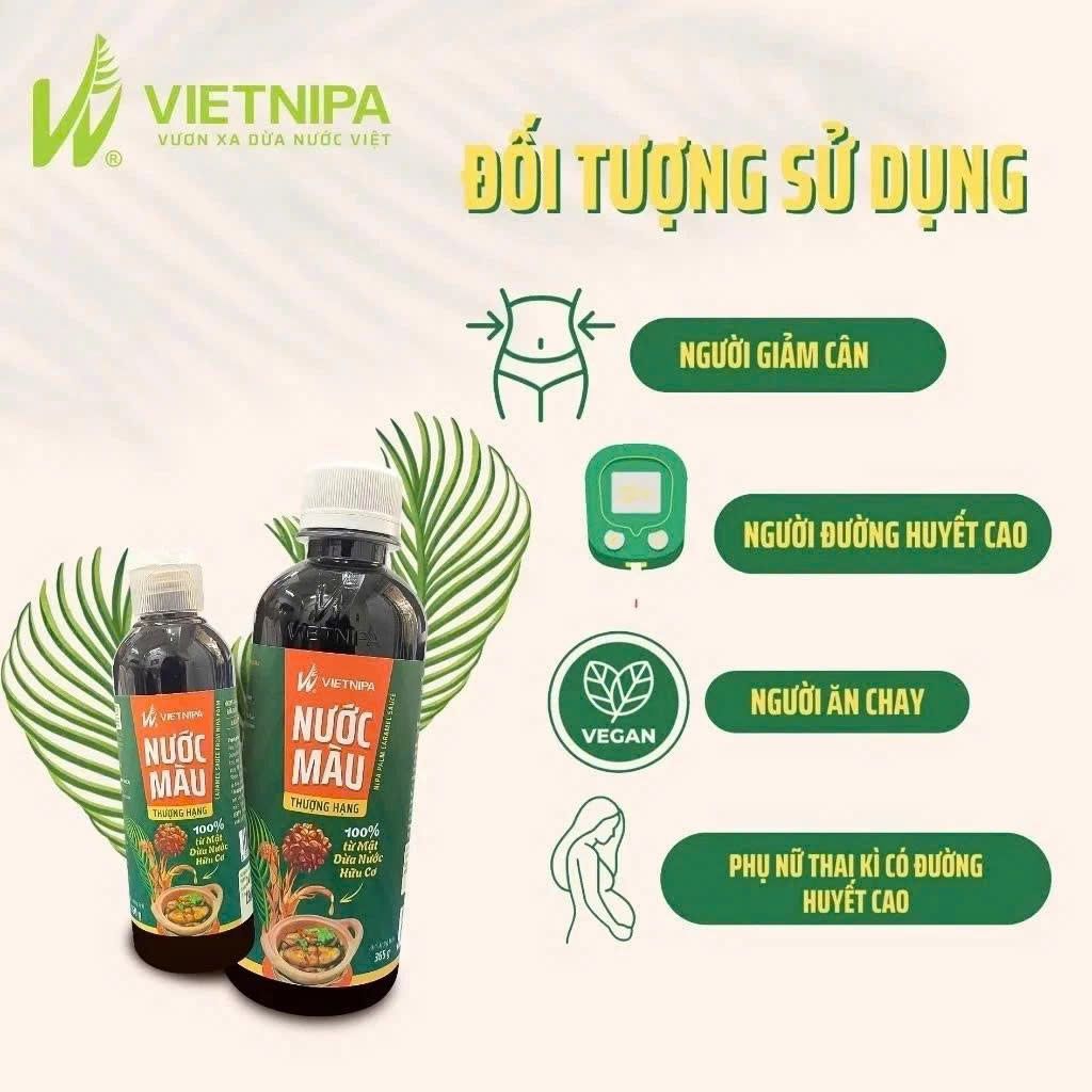 Nước Màu Vietnipa 150g - Chế Biến Món Ăn, Phù Hợp Ăn Chay, Ăn Kiêng, Người Tiểu Đường