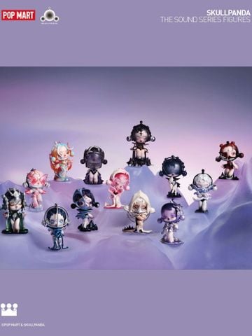  Skull Panda The Sound - POP MART 