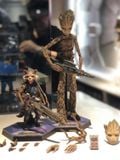  Groot & Rocket - Marvel - Hot Toys 