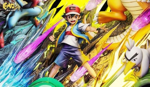  Ash Ketchum - Pokemon - EMO Studio 