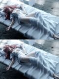  Asuka lying on hospital bed - Evangelion - Pepeho Studio 