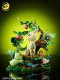  Leafeon Group - Pokemon - Moon Shadow Studio 