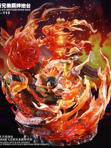  Luffy and Ace Brothers Bond Platform - One Piece - Jacksdo Studio 