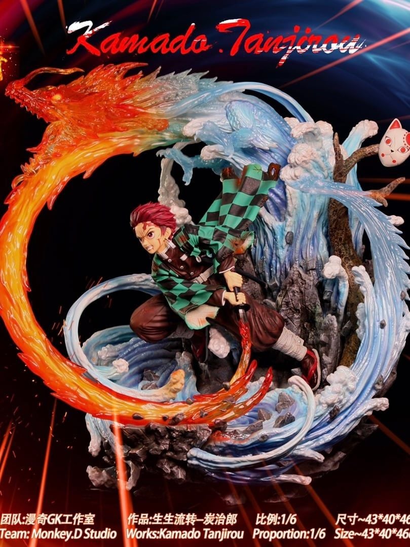  Kamado Tanjiro - Kimetsu no Yaiba - Monkey D Studio 