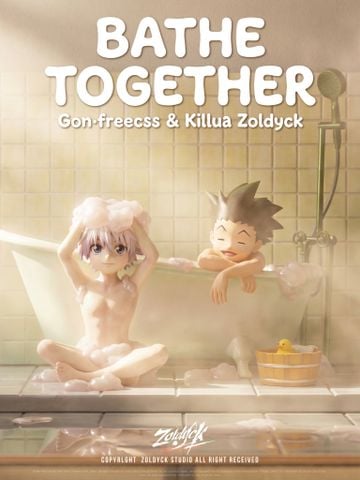  Killua  & Gon  Bathe Together - Hunter x Hunter - Zoldyck Studio 