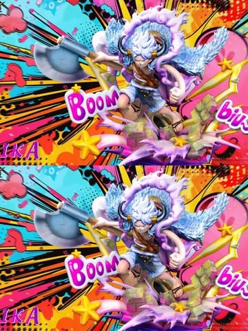  Luffy Nika - One Piece - Ji Ke Studio 