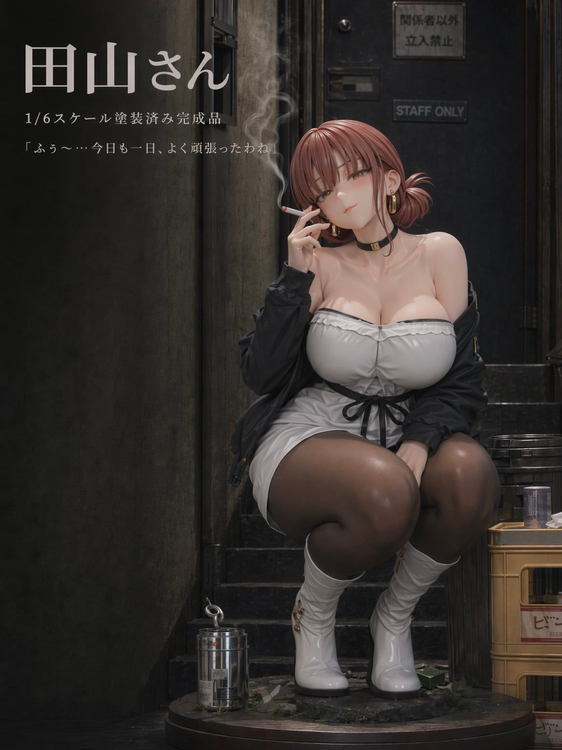  Tayama - Smoking Behind the Supermarket - NV Studio 