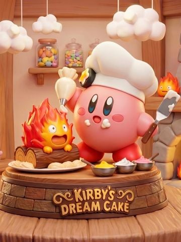  Kirbys & Calcifer - LongMiao Studio 