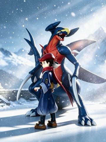  Rei x Garchomp - Pokemon - JP Studio 