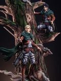 Levi Ackerman & Erwin Smith - Attack on Titan - Hertz Studio 