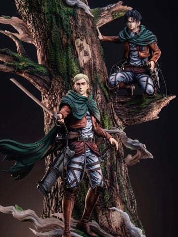  Levi Ackerman & Erwin Smith - Attack on Titan - Hertz Studio 