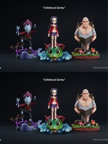  Boa & Kuma & Moria Chillhood - One Piece - DX Studio 
