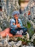  Sanemi Sitting Pose - Kimetsu no Yaiba - REN Studio 