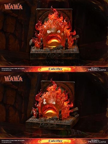  Angry Calcifer - Howl’s Moving Castle - WAWA Studio 
