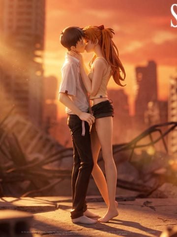  Shinji & Asuka - Evangelion - Star Origin Studio 